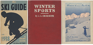 Ski Guide 1938, Winter Sports By JA Cruikshank, Winter in the Alpen